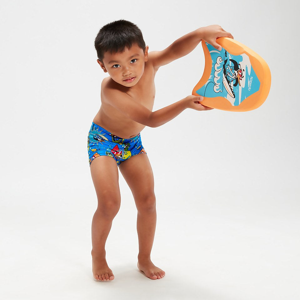 Infant Boys' Learn To Swim Aquashorts Blue/Yellow | Speedo