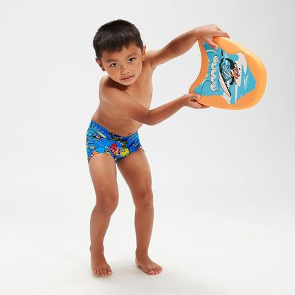 Infant Boys' Learn To Swim Aquashorts Blue/Yellow | Speedo