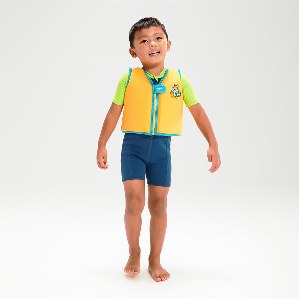 Infant Learn to Swim Aanadi Bengali Tiger Cub Float Vest Orange | Speedo