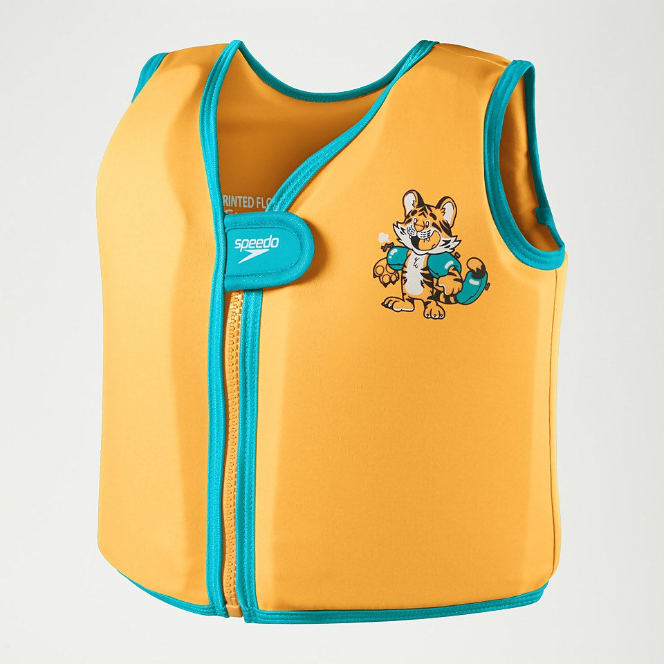 Infant Learn to Swim Aanadi Bengali Tiger Cub Float Vest Orange | Speedo
