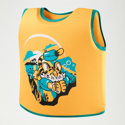 Infant Learn to Swim Aanadi Bengali Tiger Cub Float Vest Orange | Speedo