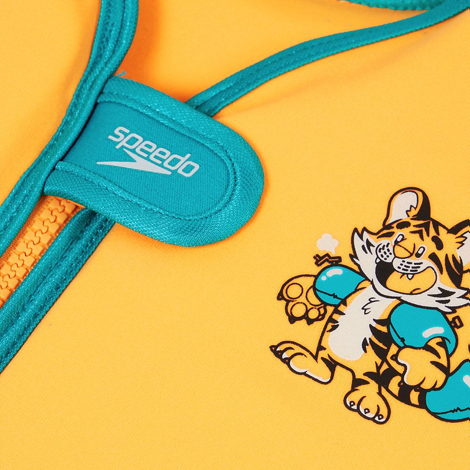 Infant Learn to Swim Aanadi Bengali Tiger Cub Float Vest Orange | Speedo