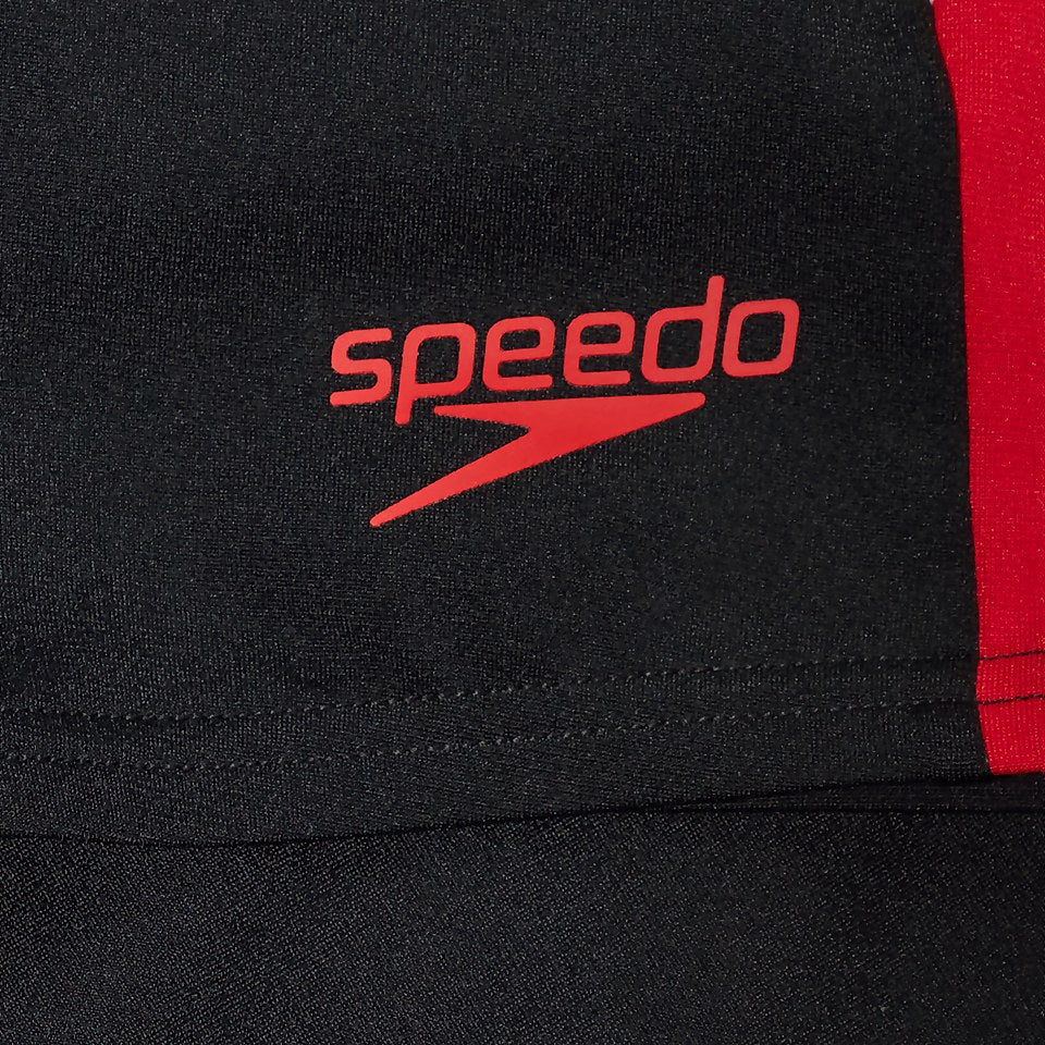Endurance+ Splice Mid Jammer Black/Red | Speedo
