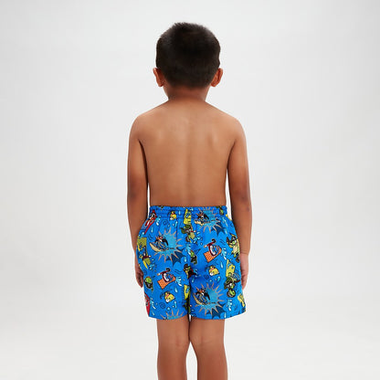 Infant Boys' Learn To Swim 11" Swim Shorts Blue/Yellow | Speedo
