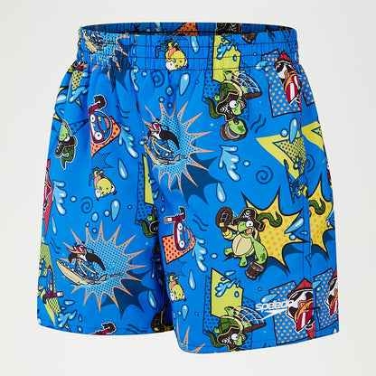 Infant Boys' Learn To Swim 11" Swim Shorts Blue/Yellow | Speedo
