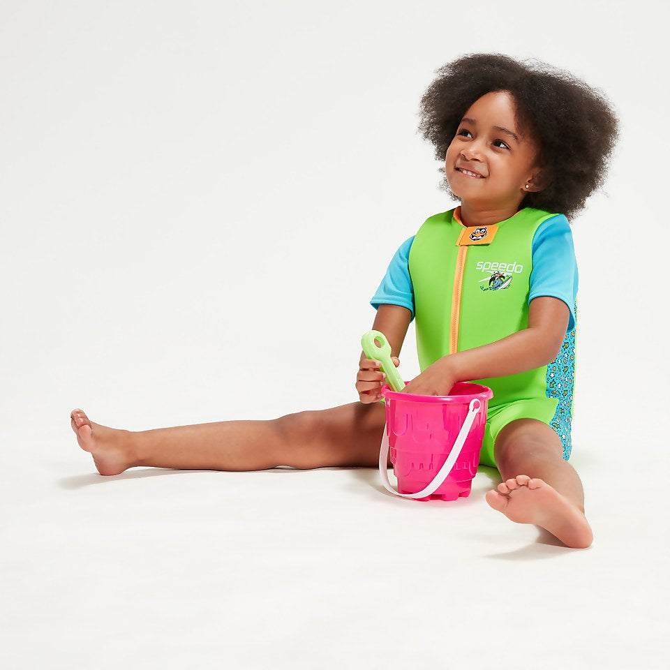 Infant Learn to Swim Chima African Penguin Float Suit Green | Speedo