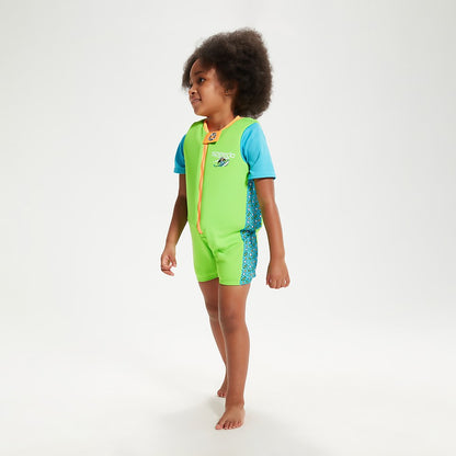 Infant Learn to Swim Chima African Penguin Float Suit Green | Speedo