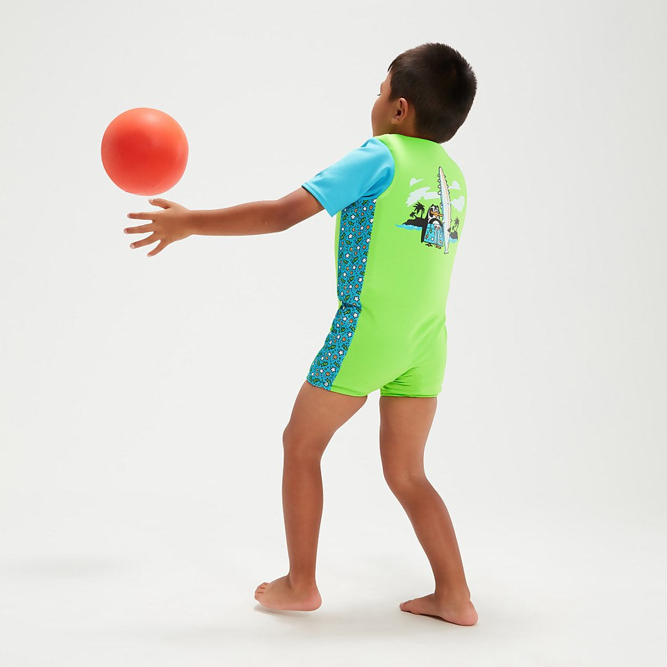 Infant Learn to Swim Chima African Penguin Float Suit Green | Speedo