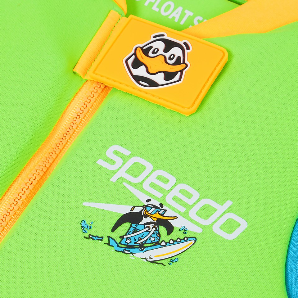 Infant Learn to Swim Chima African Penguin Float Suit Green | Speedo
