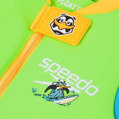 Infant Learn to Swim Chima African Penguin Float Suit Green | Speedo