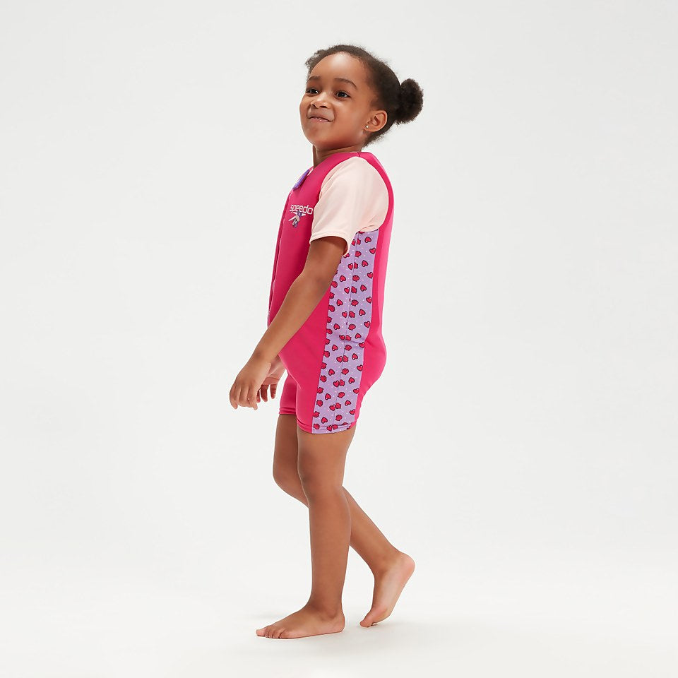 Infant Learn to Swim Aria Sea Otter Float Suit Pink | Speedo