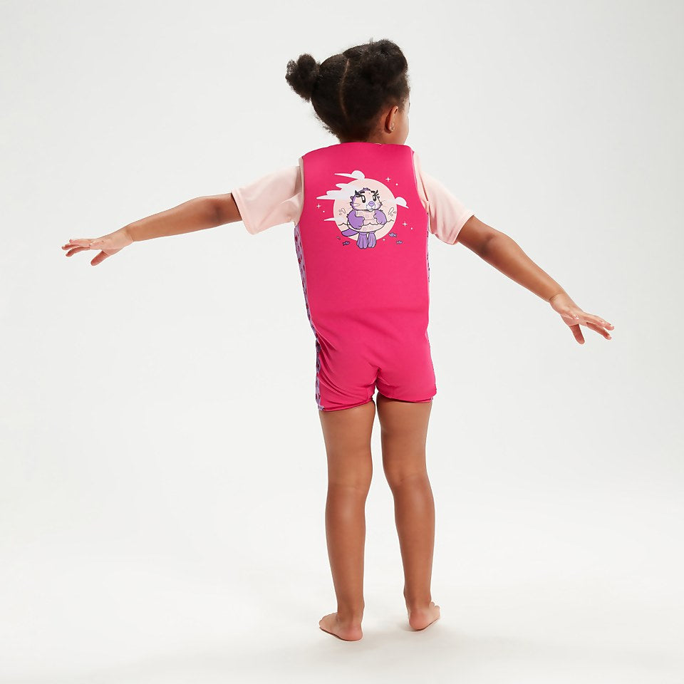 Infant Learn to Swim Aria Sea Otter Float Suit Pink | Speedo
