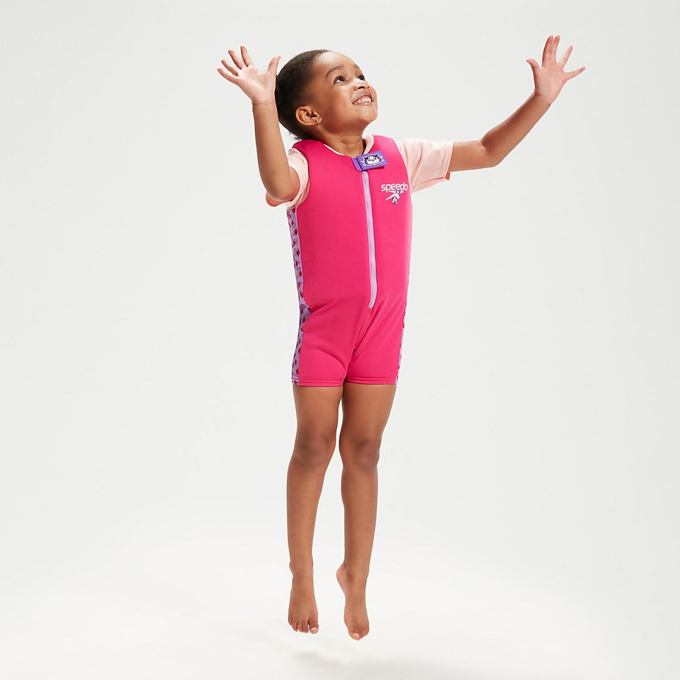 Infant Learn to Swim Aria Sea Otter Float Suit Pink | Speedo