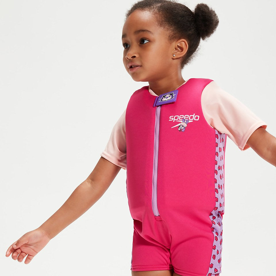 Infant Learn to Swim Aria Sea Otter Float Suit Pink | Speedo