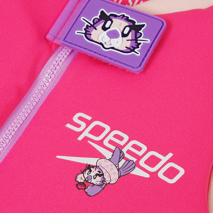 Infant Learn to Swim Aria Sea Otter Float Suit Pink | Speedo