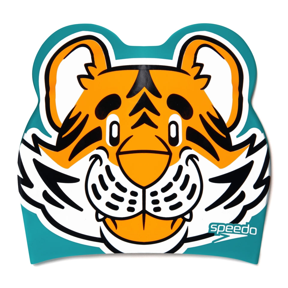 Infant Learn to Swim Aanadi Tiger Cub Cap Orange | Speedo