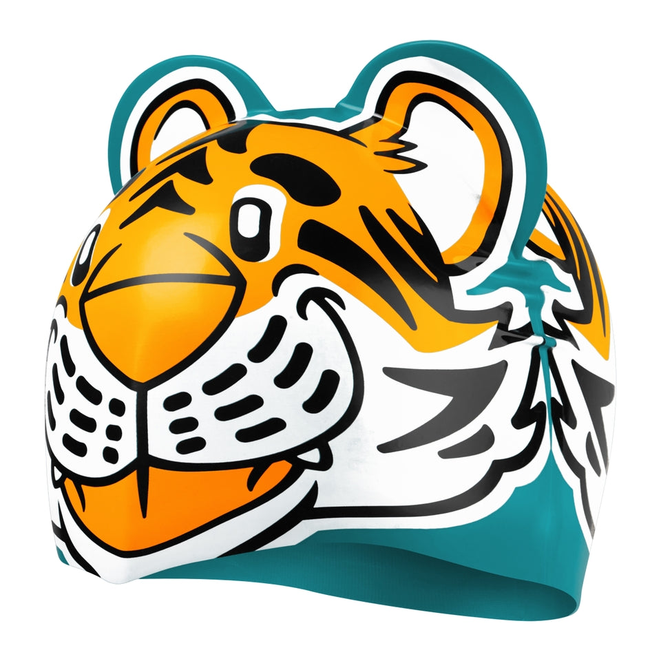 Infant Learn to Swim Aanadi Tiger Cub Cap Orange | Speedo