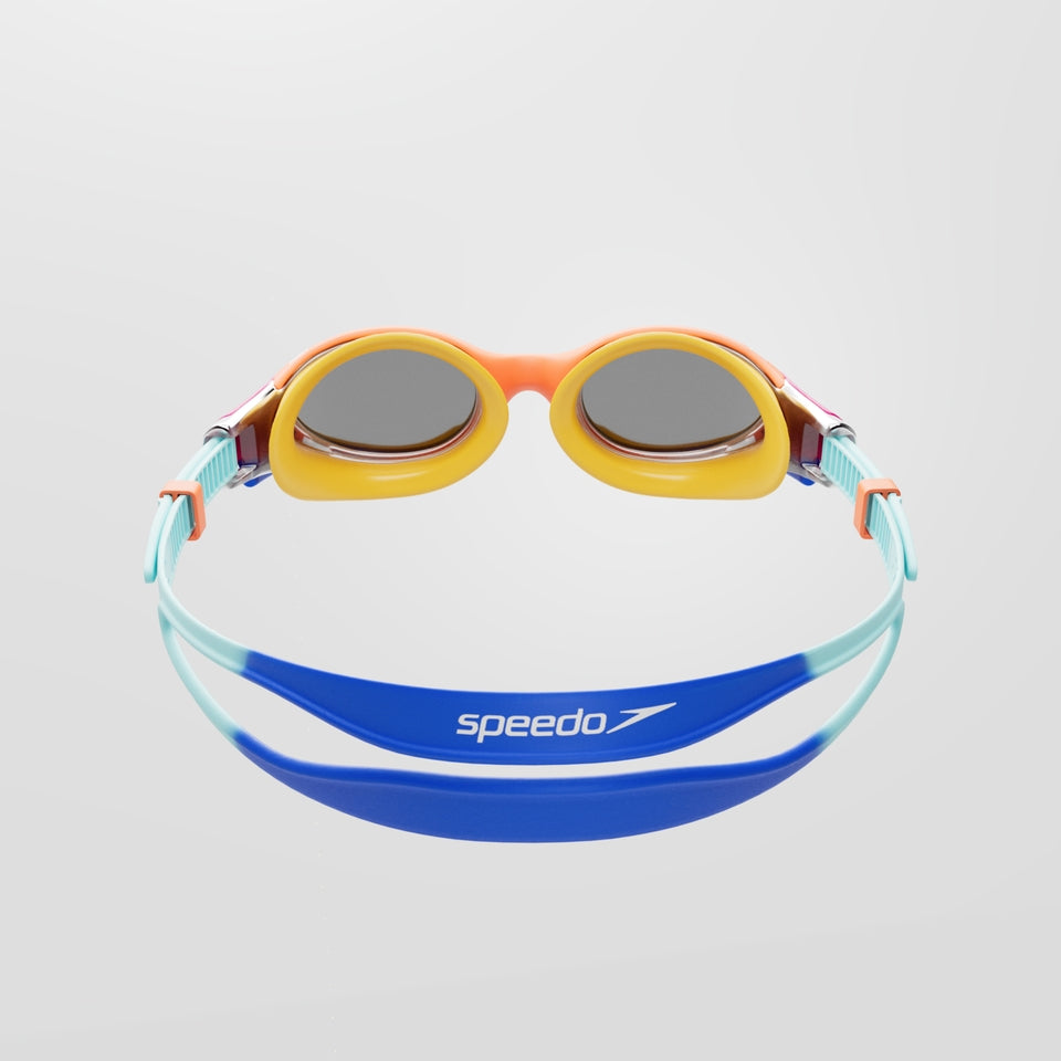 Biofuse 2.0 Mirror Junior Goggles Blue/Orange | Speedo
