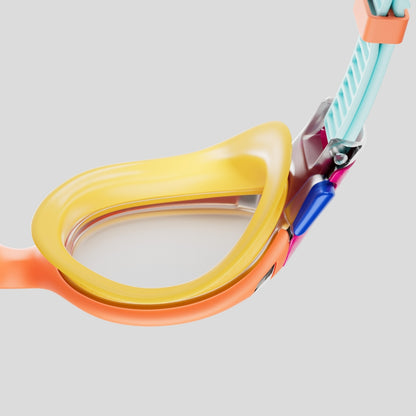 Biofuse 2.0 Mirror Junior Goggles Blue/Orange | Speedo