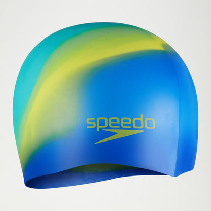 Junior Silicon Cap Blue/Yellow | Speedo