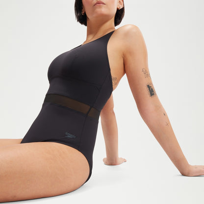 Shaping LuniaGlow Swimsuit Black | Speedo