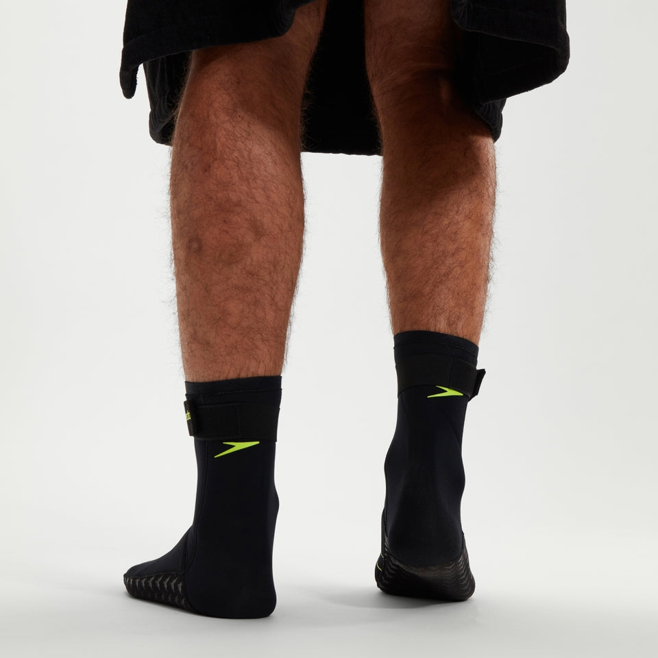 Adult Swim Socks Black/Yellow | Speedo