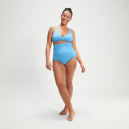 Maternity High Waisted Bikini Blue | Speedo