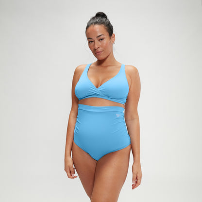 Maternity High Waisted Bikini Blue | Speedo