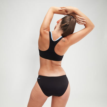 Placement Bikini Black/Blue | Speedo