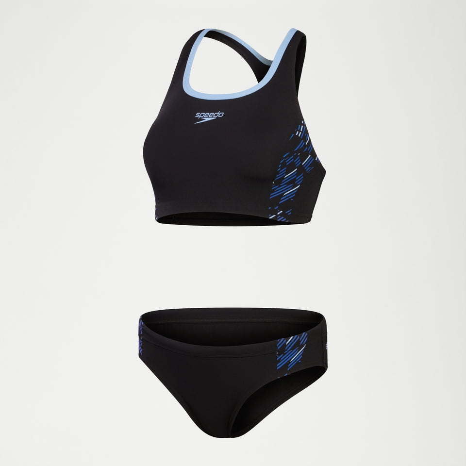 Placement Bikini Black/Blue | Speedo