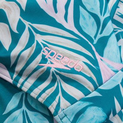 Printed Adjustable Thinstrap Bikini Blue/Pink | Speedo