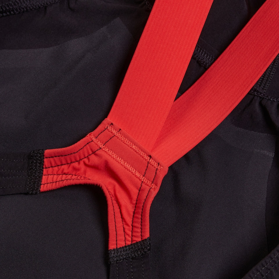 Girls Fastskin Junior LZR Ignite Kneeskin Black/Red | Speedo