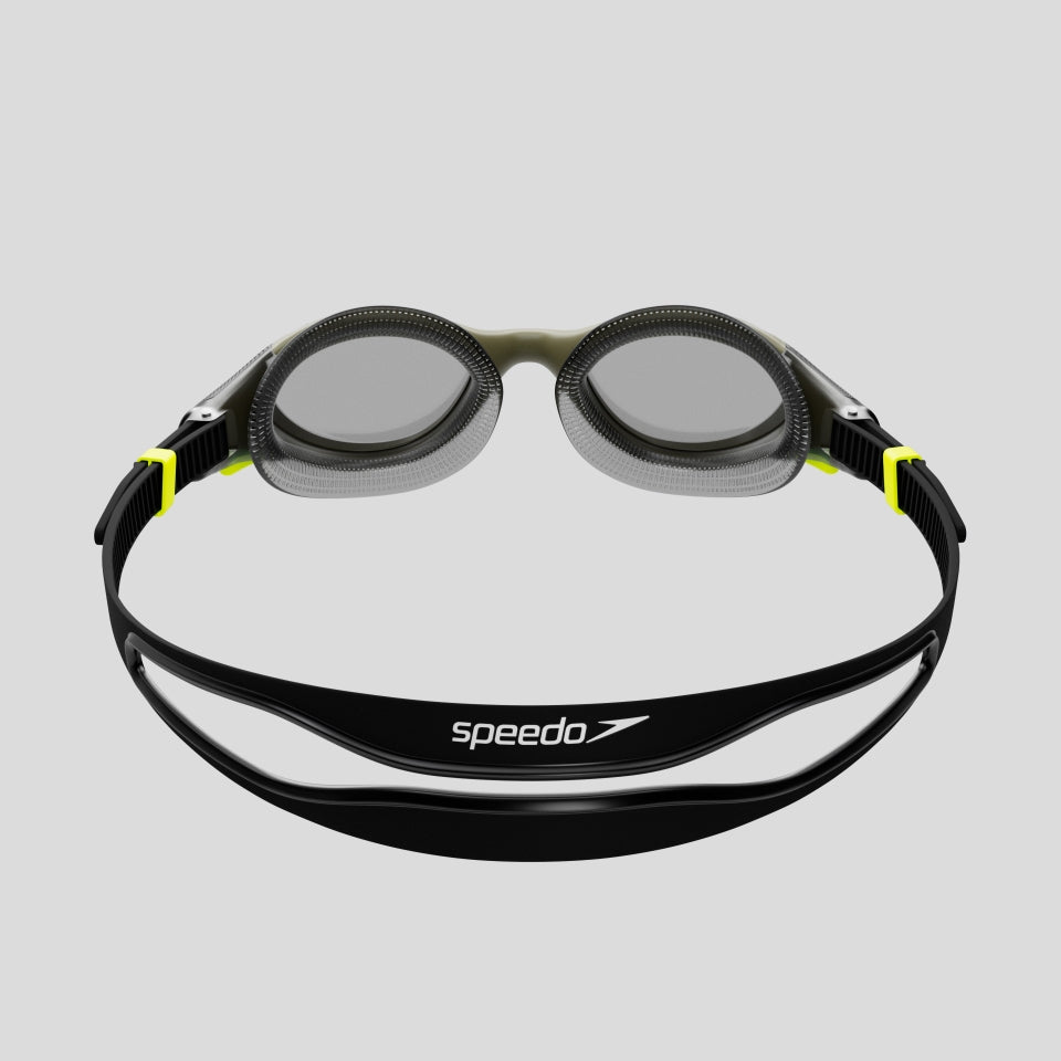 Adult Biofuse 2.0 Polarised Goggles Dark Green/Yellow | Speedo