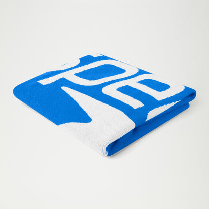 Speedo Logo Towel Blue/White | Speedo