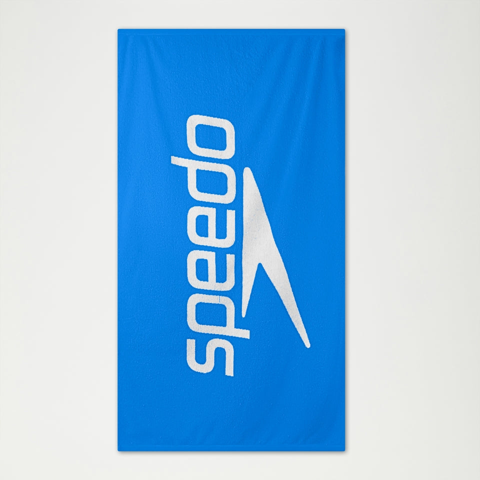 Speedo Logo Towel Blue/White | Speedo