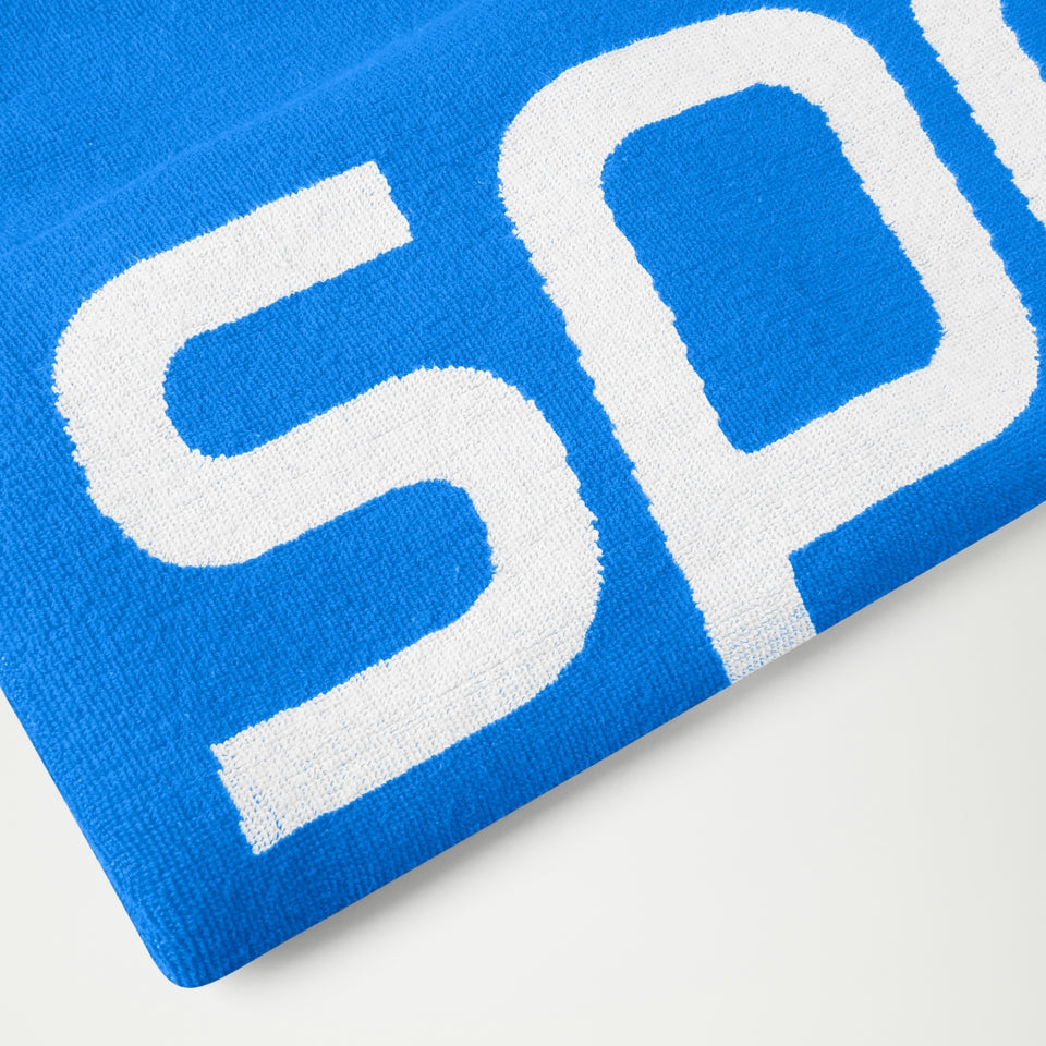 Speedo Logo Towel Blue/White | Speedo