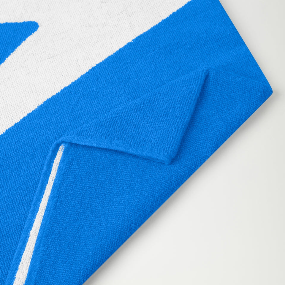Speedo Logo Towel Blue/White | Speedo