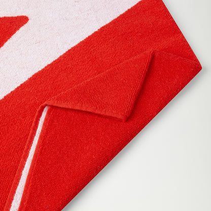 Speedo Logo Towel Red/White | Speedo