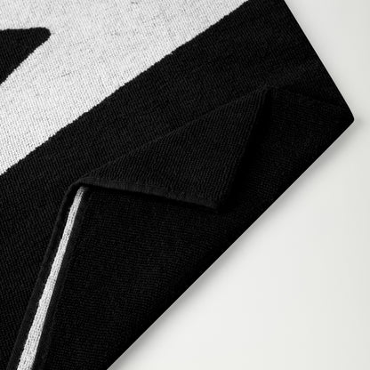 Speedo Logo Towel Black/White | Speedo