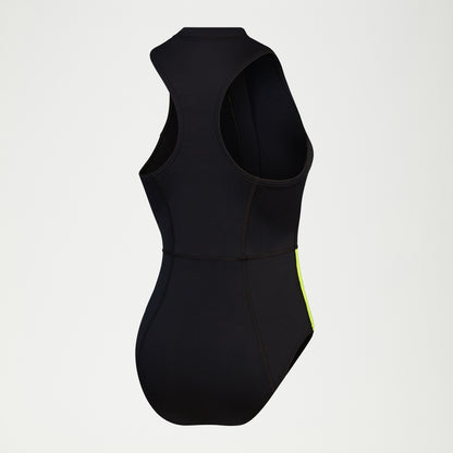 Sleeveless Thermal Swimsuit Black/Yellow | Speedo