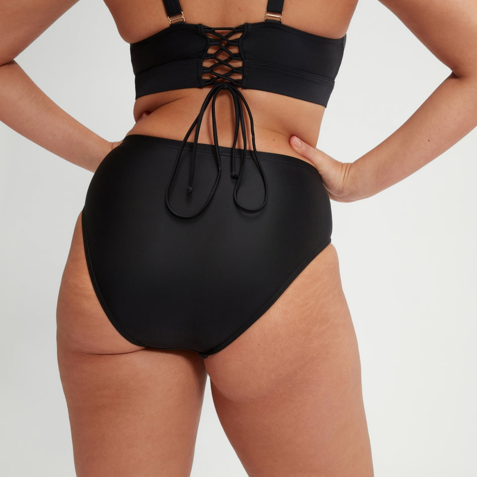 Shaping High Waist Brief Black | Speedo