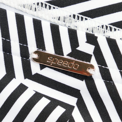 Shaping Printed High Waisted Brief Black/White | Speedo