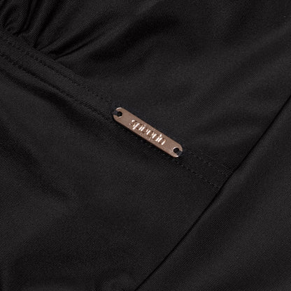 Shaping V Neck Swimsuit Black | Speedo