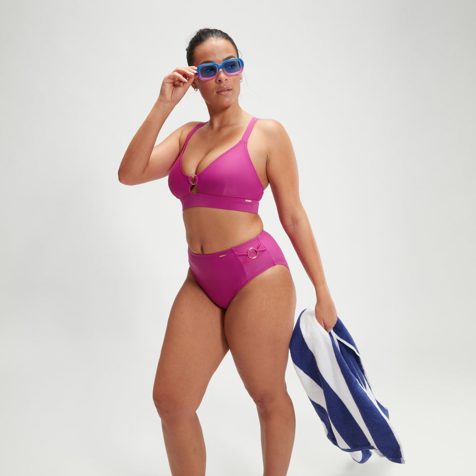 Shaping High Waist Brief Berry | Speedo