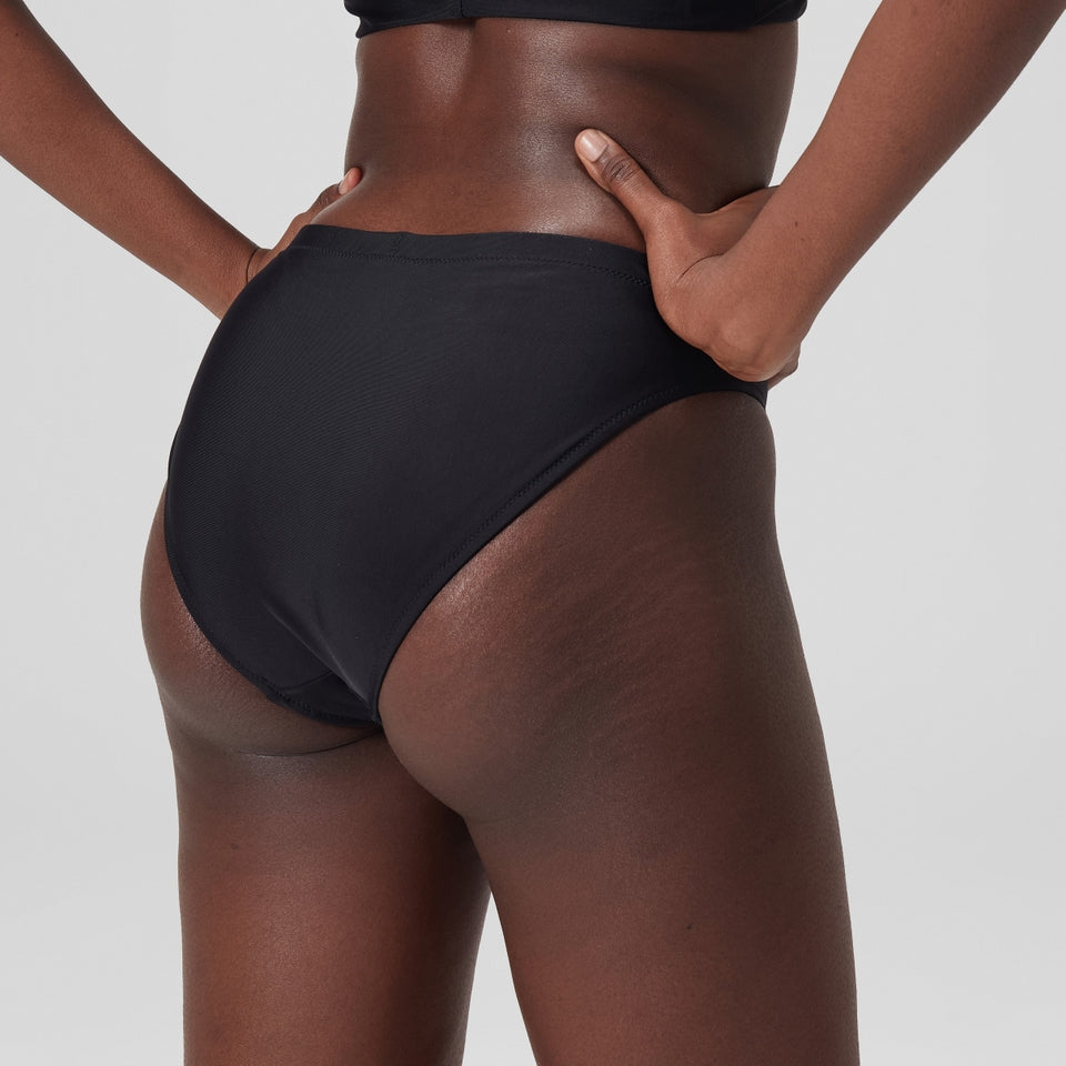 Solid Classic Bikini Bottom Dark Grey | Speedo