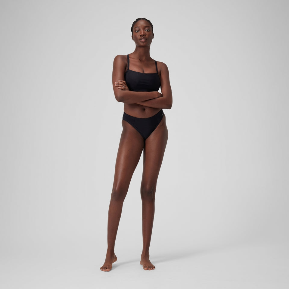 Solid Classic Bikini Bottom Dark Grey | Speedo