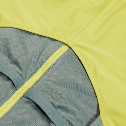 Long Sleeve Zip Colourblock Swimsuit Green | Speedo
