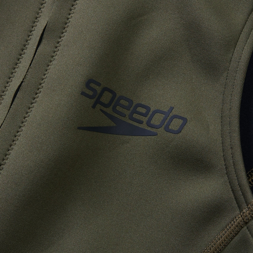 Sleeveless Thermal Swimsuit Black/Green | Speedo