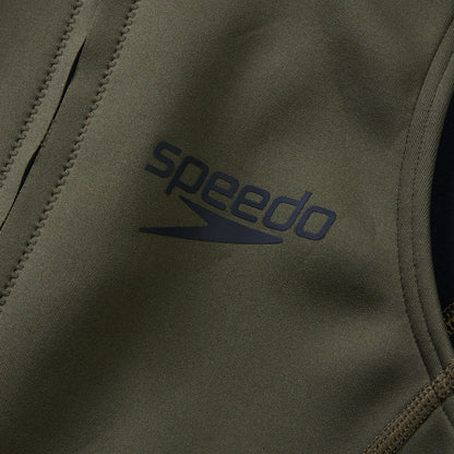 Sleeveless Thermal Swimsuit Black/Green | Speedo