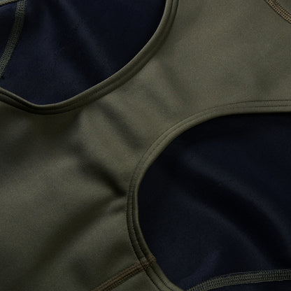Sleeveless Thermal Swimsuit Black/Green | Speedo